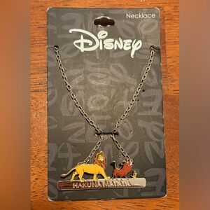 Disney Lion King “Hakuna Matata” necklace
